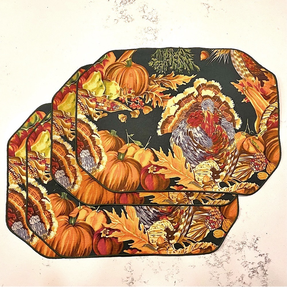 Vintage Thanksgiving Placemats